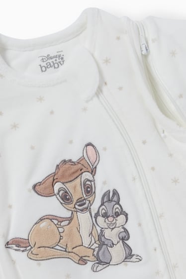 Baby Mädchen - Bambi - Baby-Schlafsack - 18-36 Monate - weiß