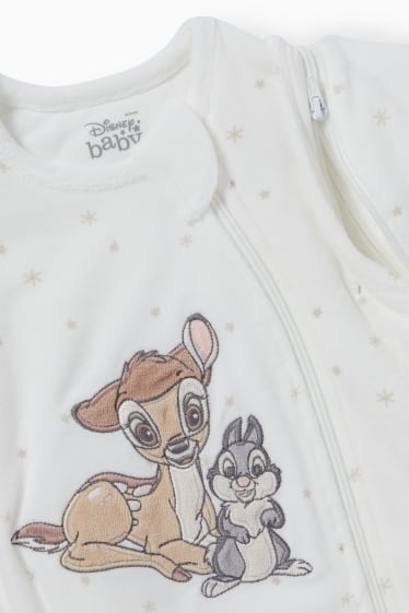 Bebés - Bambi - saco de dormir para bebé - 18-36 meses - blanco