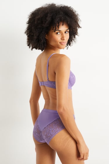 Donna - Slip - viola chiaro
