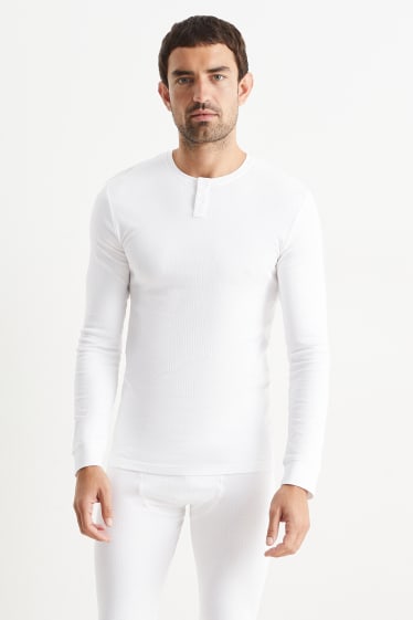 Uomo - Maglia intima termica - bianco