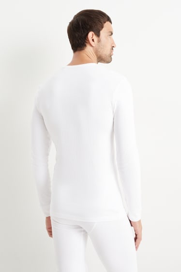 Hombre - Camiseta interior térmica - blanco