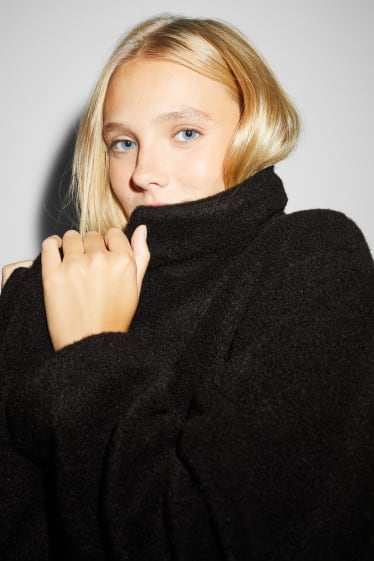 Donna - Cappotto - nero