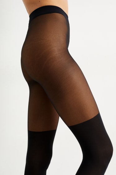 Femmes - Collants fins - LYCRA® - 60 DEN - noir