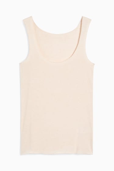 Damen - Hemdchen - beige