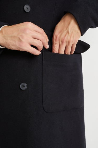 Hommes - Manteau - noir