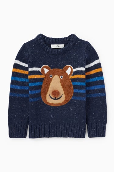 Kinderen: jongens - Trui - donkerblauw
