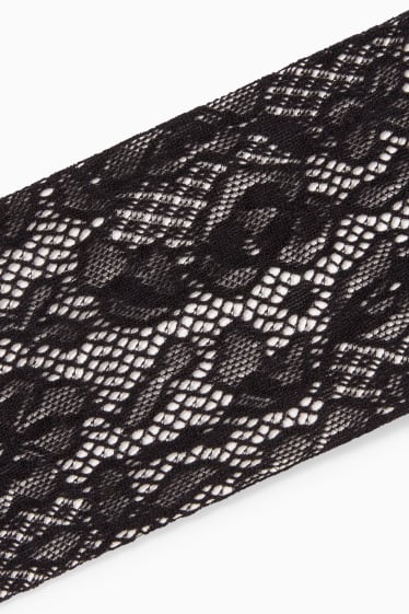 Donna - Collant - LYCRA® - fantasia - nero