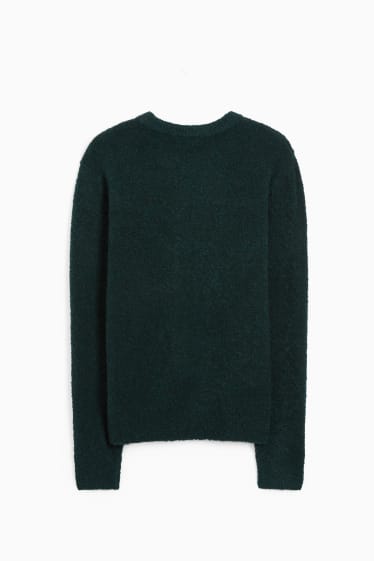 Hommes - Pull - vert foncé