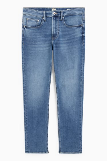 Men - Slim jeans - Flex jog denim - LYCRA® - blue denim