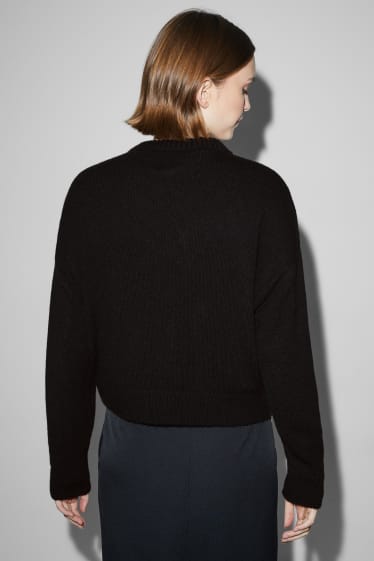 Donna - CLOCKHOUSE - maglione - SmileyWorld® - nero