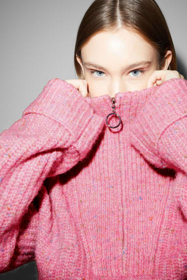 Women - CLOCKHOUSE - jumper - pink