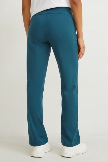 Donna - Pantaloni sportivi - 4 Way Stretch - verde scuro