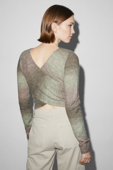 Dona - Jersei crop - gris