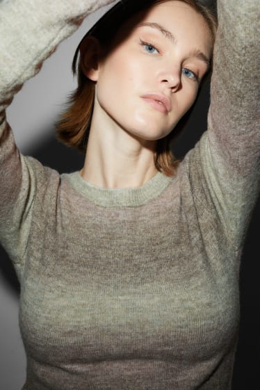Dona - Jersei crop - gris