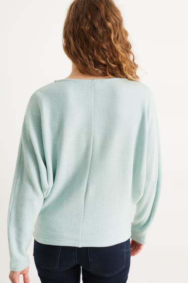 Women - Sweatshirt - mint green