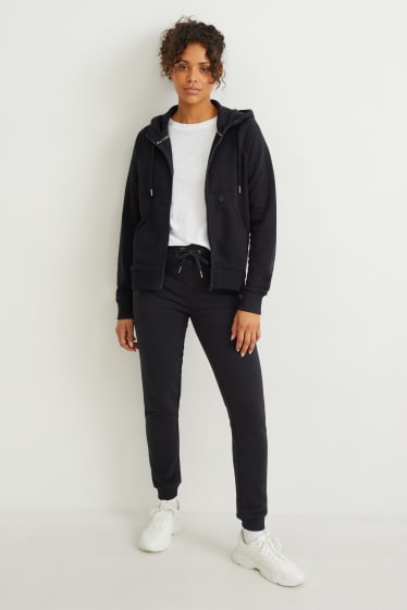 Damen - Funktions-Jogginghose - schwarz
