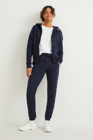 Femmes - Pantalon de jogging - bleu foncé