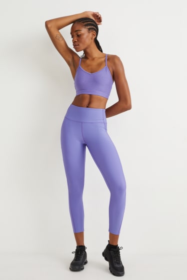 Femmes - Legging de sport - 4 Way Stretch - LYCRA® - violet