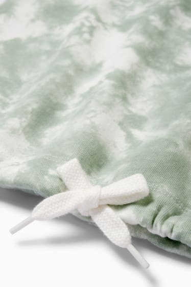 Bambine - Felpa con cappuccio - fantasia - verde chiaro