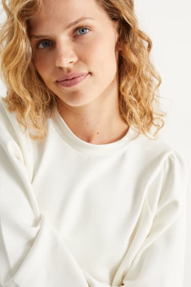 Women - Sweatshirt - cremewhite