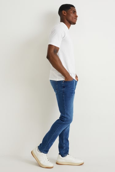 Men - Skinny jeans - flex jog denim - LYCRA® - blue denim
