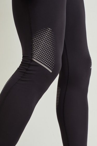 Hommes - Legging de sport - 4 Way Stretch - noir