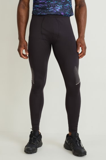Men - Technical leggings - 4 Way stretch - black