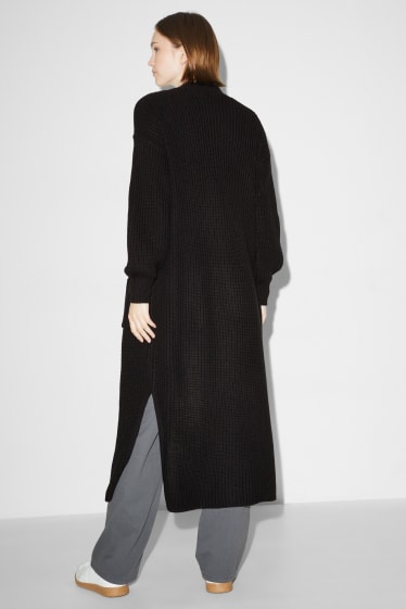 Damen - CLOCKHOUSE - Lange Strickjacke - schwarz