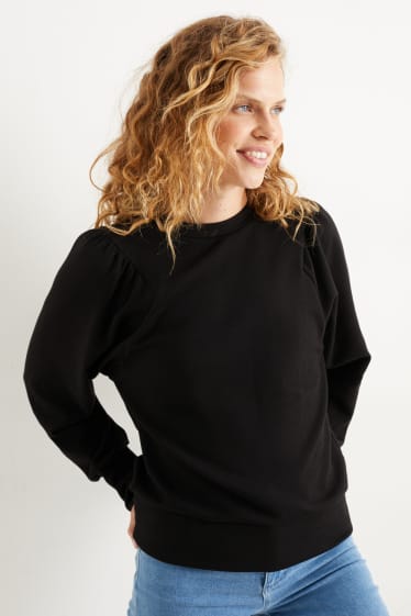 Dames - Sweatshirt - zwart