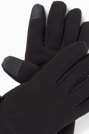 Uomo - Guanti per touchscreen - THERMOLITE® - nero