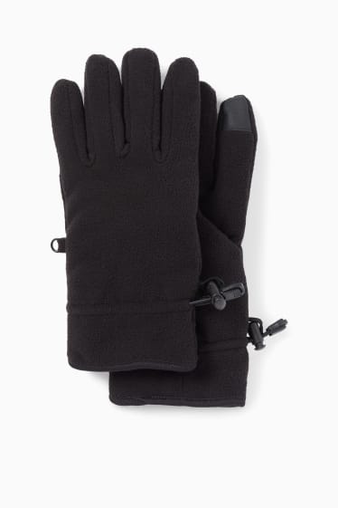 Uomo - Guanti per touchscreen - THERMOLITE® - nero