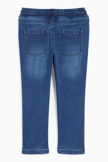 Children - Spider-Man - regular jeans - thermal jeans - blue denim