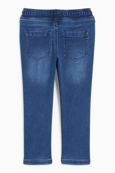 Copii - Omul-Păianjen - regular jeans - jeans termoizolanți - denim-albastru