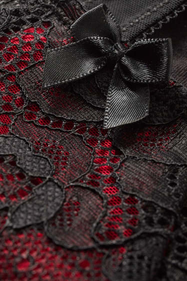 Donna - Perizoma - rosso scuro