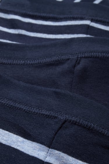 Nen - Paquet de 3 - pantalons llargs interiors - blau fosc
