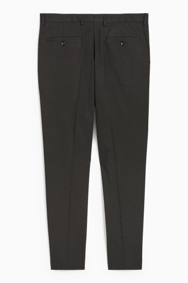 Hommes - Pantalon de costume - slim fit - LYCRA® - noir
