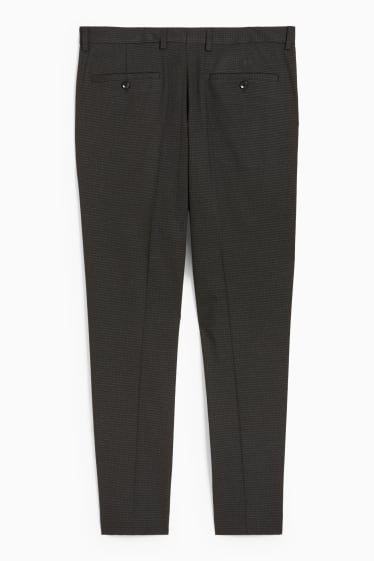 Hombre - Pantalón de vestir - colección modular - slim fit - LYCRA® - negro