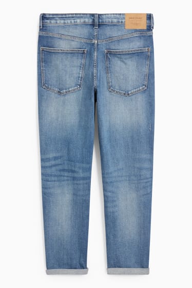 Femmes - Boyfriend jean - mid waist - LYCRA® - jean bleu clair