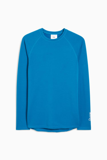 Men - Ski base layer top  - blue