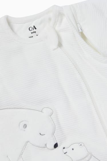 Niemowlęta - Śpiworek niemowlęcy - 6-18 miesięcy - biały