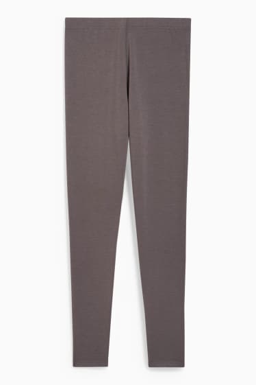 Men - Long thermal pants - dark gray