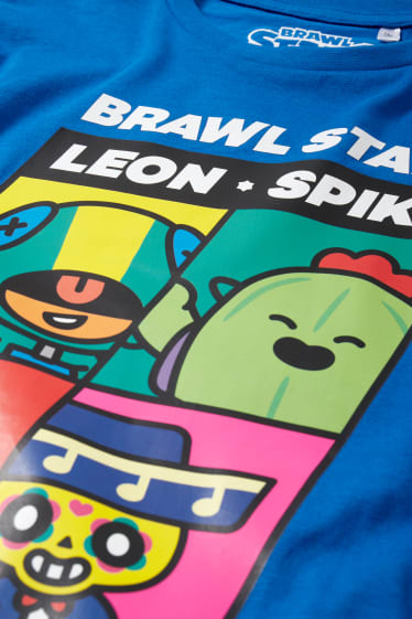 Kinderen: jongens - Brawl Stars - pyjama - 2-delig - blauw