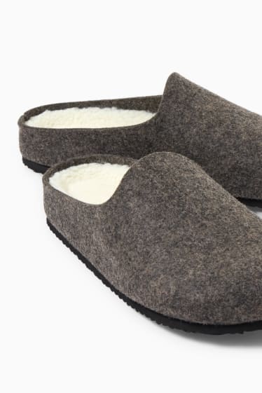 Men - Slippers - gray-melange