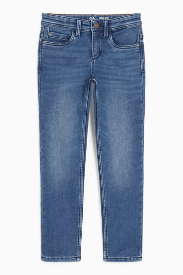 Enfants - Slim jean - jean chaud - jog denim - jean bleu