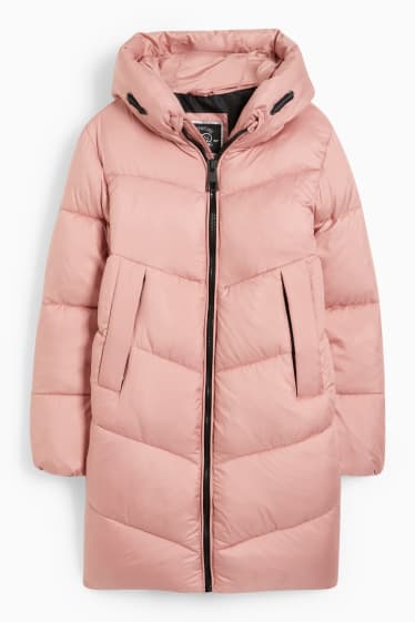 Nena - Abric enconxat amb caputxa - rosa