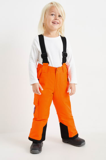 Kinderen - Skibroek - donker oranje