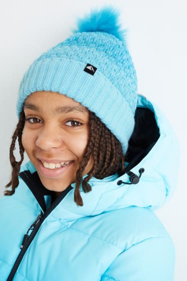Enfants filles - Bonnet de ski - bleu