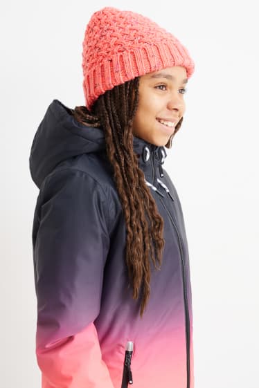 Kinder - Ski-Mütze - rosa