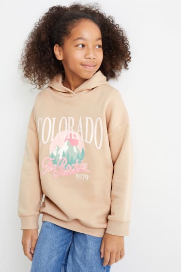 Children - Hoodie - taupe