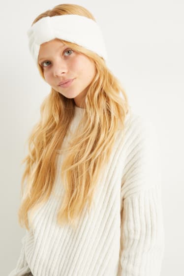 Enfants filles - Bandeau de front - blanc